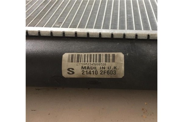 Recambio de radiador para nissan primera berlina (p11) 2.0 td referencia OEM IAM 214102F603  214102F600 , NISSAN | 214109F502 , 