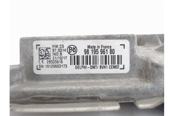 Recambio de centralita para peugeot 2008 1.6 hdi referencia OEM IAM 9819596180  
