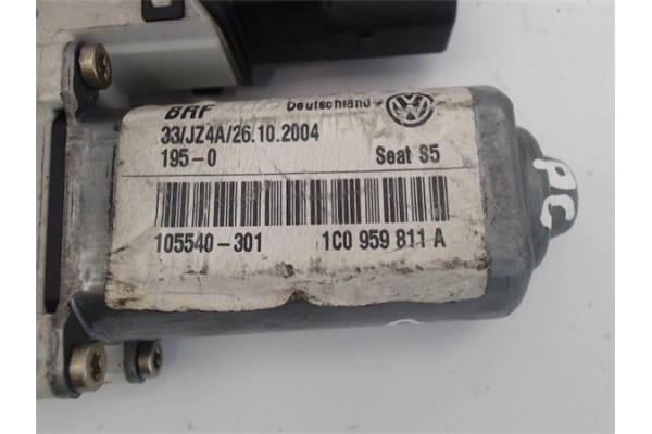 Recambio de motor elevalunas trasero izquierdo para seat leon (1m1) referencia OEM IAM (1C0959811A) (9776105406-301) 1C0959811A 