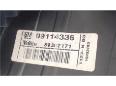 Recambio de piloto trasero izquierdo para opel corsa c 1.4 referencia OEM IAM 114336  