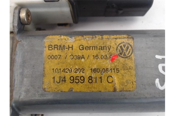 Recambio de motor elevalunas trasero izquierdo para volkswagen bora berlina (1j2) referencia OEM IAM (1J4959811C) (9776101439-20