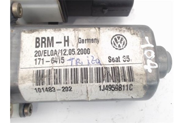 Recambio de motor elevalunas trasero izquierdo para seat leon (1m1) referencia OEM IAM (1J4959811C) (9776101439-203) 1J4959811C 
