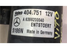 Recambio de motor limpiaparabrisas delantero para mercedes-benz vito / mixto furgón (w639) 111 cdi referencia OEM IAM A639820004