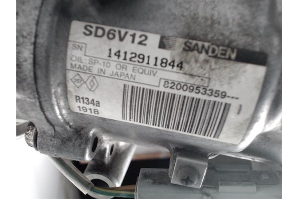 Recambio de compresor aire acond. para renault clio iii 1.5 dci (br17, cr17) referencia OEM IAM 8200953359A SD6V12 1452 