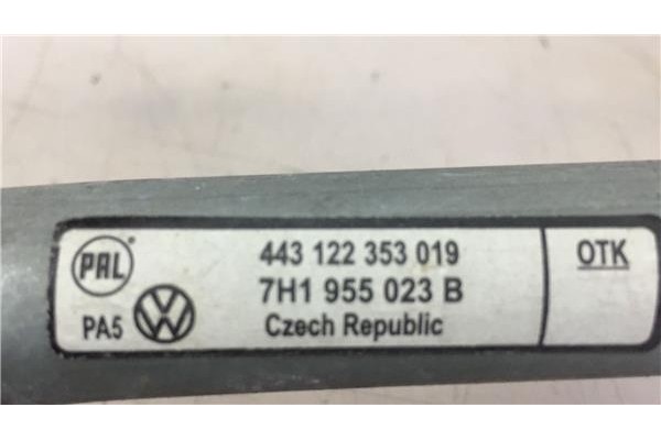 Recambio de motor limpiaparabrisas delantero para volkswagen t5 transporter furgón/combi (7h) 2.5 combi referencia OEM IAM 7H195