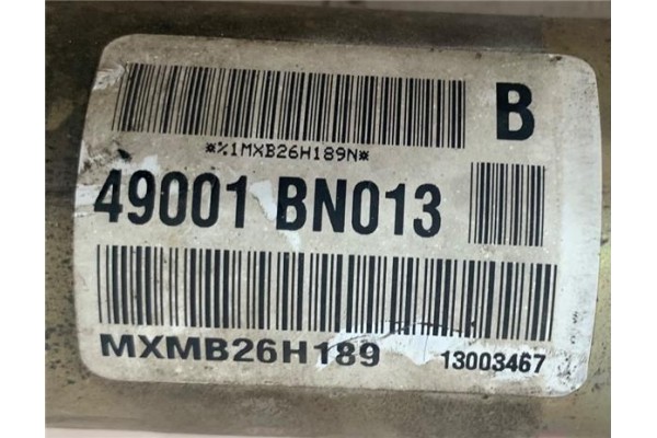 Recambio de cremallera direccion asistida para nissan almera (n16/e) 1.5 referencia OEM IAM 49001BN012  