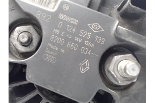 Recambio de alternador para renault kangoo ii (f/kw0) 1.5 furgón compact comfort referencia OEM IAM 8200660034 0124525139 