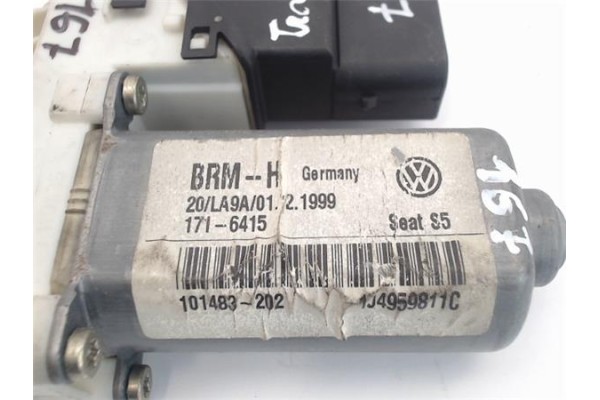 Recambio de motor elevalunas trasero izquierdo para seat leon (1m1) referencia OEM IAM (1J4959811C) (9776101439-203) 1J4959811C 