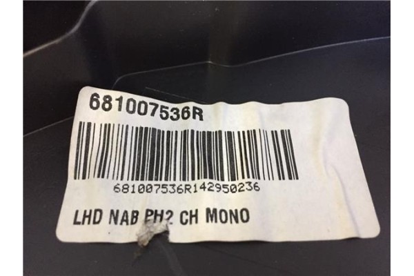 Recambio de salpicadero para renault kangoo ii (f/kw0) 1.5 furgón professional referencia OEM IAM 681007536R  