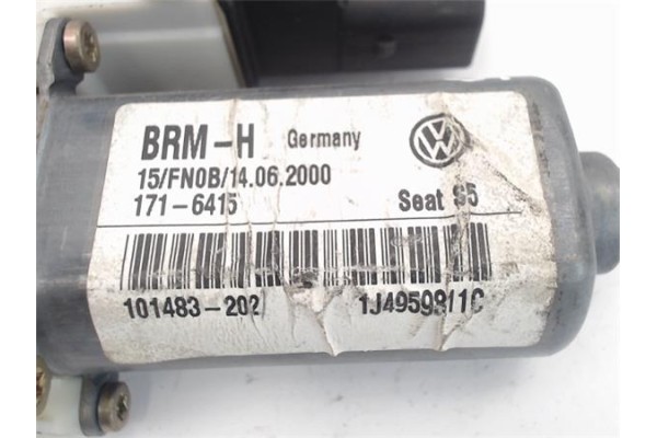 Recambio de motor elevalunas trasero izquierdo para seat leon (1m1) referencia OEM IAM (1J4959811C) (9776101439-203) 1J4959811C 