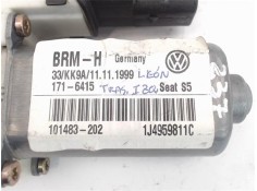 Recambio de motor elevalunas trasero izquierdo para seat leon (1p1) referencia OEM IAM (1J4959811C) (101439-203) 1J4959811C , SE