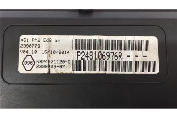 Recambio de cuadro completo para renault kangoo ii (f/kw0) 1.5 furgón professional referencia OEM IAM 248106976R 2390779 