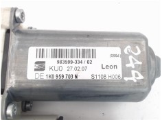 Recambio de motor elevalunas trasero izquierdo para seat leon (1p1) referencia OEM IAM (1K0959703N) (973622-106) (983599-334) 