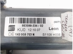 Recambio de motor elevalunas trasero izquierdo para seat leon (1p1) referencia OEM IAM 1K0959703N 973622-106 