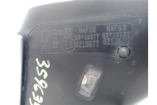 Recambio de retrovisor electrico derecho para peugeot 508 2.0 allure referencia OEM IAM 8154SJ 96874809ZR 