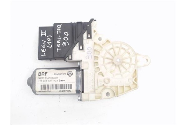 Recambio de motor elevalunas trasero izquierdo para seat leon (1p1) referencia OEM IAM 1K0959703N 973622-101 