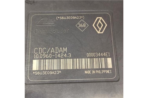 Recambio de nucleo abs para renault laguna ii (bg0) 1.9 dci (bg0g) referencia OEM IAM 8200183495 10020600654 