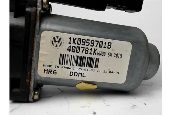 Recambio de motor elevalunas delantero izquierdo para volkswagen touran (1t1) 1.6 advance referencia OEM IAM 1K0959701B 1K095979