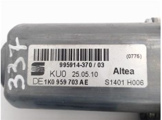 Recambio de motor elevalunas trasero izquierdo para seat altea (5p1) referencia OEM IAM 1K0959703AE (995914-370) (973624-107) 