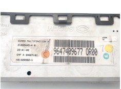 Recambio de display para citroen xsara berlina 2.0 hdi 90 referencia OEM IAM 6563P6 9647409677 