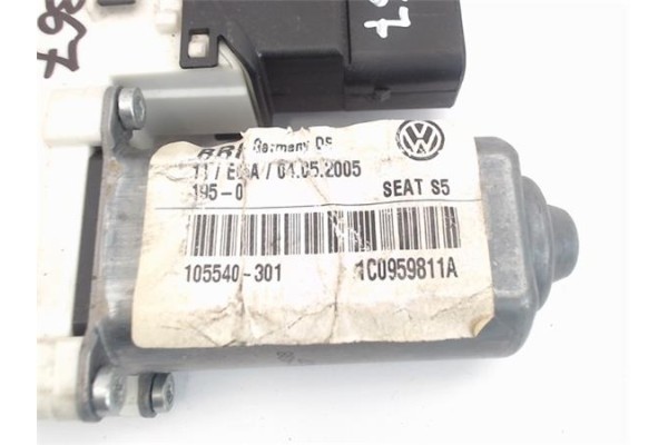 Recambio de motor elevalunas trasero izquierdo para seat leon (1m1) referencia OEM IAM (1C0959811A) (105406-301) 1C0959811A , AU