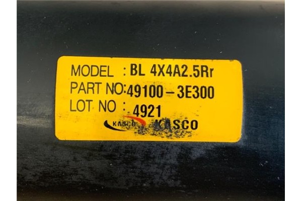 Recambio de cardan trasero para kia sorento (bl) 2.5 crdi referencia OEM IAM 491E+305  