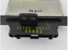Recambio de resistencia calefaccion para nissan sunny berlina (n14) 1.6 i 16v referencia OEM IAM 2715063C10  
