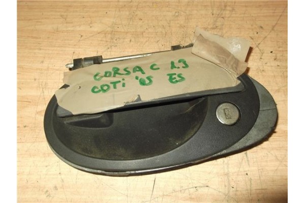 Recambio de maneta exterior delantero izquierda para opel corsa c (2000) 1.3 cdti referencia OEM IAM   