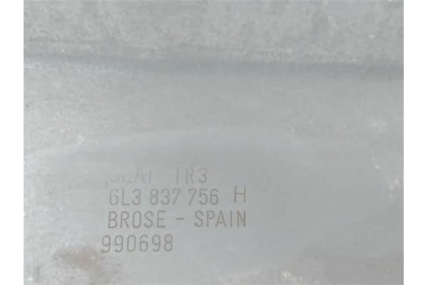 Recambio de elevalunas electrico delantero derecho para seat ibiza (6l1) 1.9 cupra referencia OEM IAM 6L3837752AJ 6L3837756H 