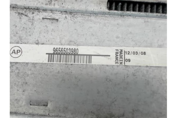 Recambio de intercooler para citroen c4 picasso referencia OEM IAM 9656503980  