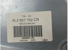 Recambio de elevalunas electrico delantero derecho para seat ibiza (6l1) 1.8 f.r. referencia OEM IAM 6L3837752CR 6L3837756AC 