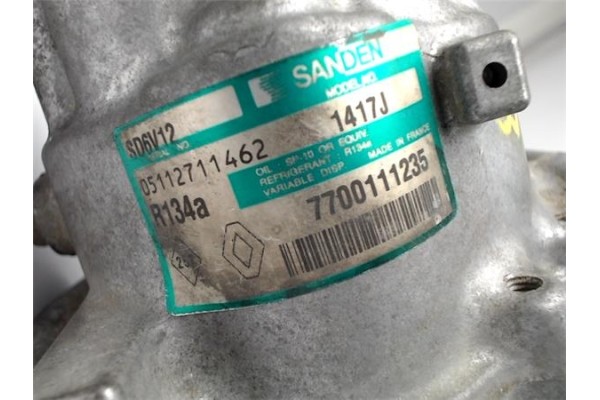 Recambio de compresor aire acond. para renault kangoo 4x4 1.9 rapid referencia OEM IAM 7700111235 SD6V121417J 