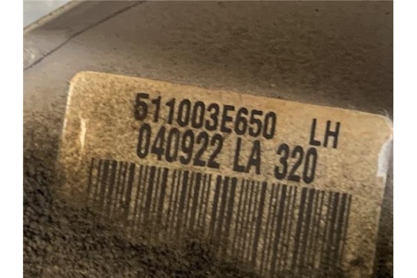 Recambio de mangueta delantero izquierda para kia sorento (bl) 2.5 crdi referencia OEM IAM 513E+255 511003E650 