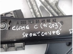 Recambio de mecanismo elevalunas delantero derecho para mercedes-benz clase c (bm 203) sportcoupe referencia OEM IAM   