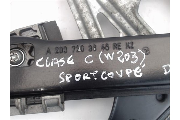 Recambio de mecanismo elevalunas delantero derecho para mercedes-benz clase c (bm 203) sportcoupe referencia OEM IAM   