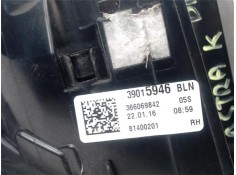 Recambio de piloto trasero derecho para opel astra k berlina 5p 1.6 dynamic referencia OEM IAM 39099017  