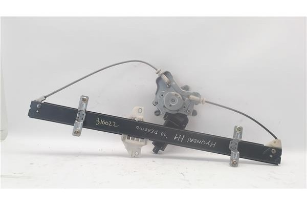 Recambio de mecanismo elevalunas delantero derecho para hyundai h-1 autobús (kmf) referencia OEM IAM 824044H010  