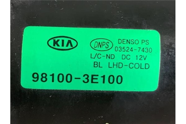 Recambio de motor limpiaparabrisas delantero para kia sorento (bl) 2.5 crdi referencia OEM IAM 981E+05  