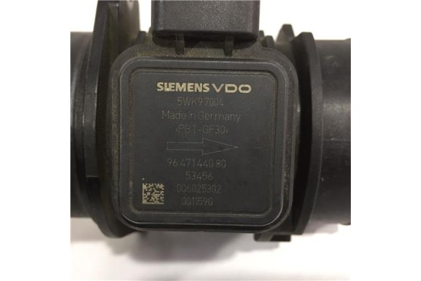 Recambio de caudalimetro para citroen c3 1.4 hdi referencia OEM IAM 9647144080 5WK97004 1348615 , FORD | 1920GG , CITROËN | SU00