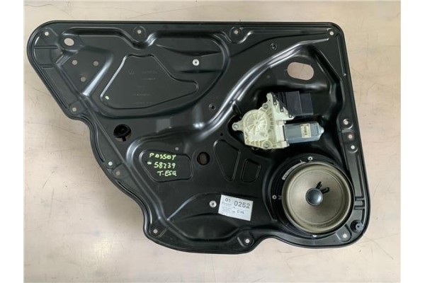 Recambio de elevalunas electrico trasero izquierdo para volkswagen passat berlina (3c2) 2.0 tdi referencia OEM IAM   