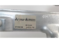 Recambio de mecanismo elevalunas delantero derecho para mitsubishi colt berlina 3 (z30) referencia OEM IAM 5713A136  