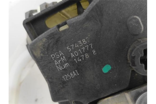 Recambio de cierre electromagnetico delantero izquierdo para citroen c5 berlina 2.0 audace referencia OEM IAM 57438 9800618280 