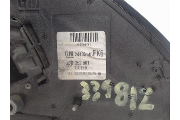 Recambio de retrovisor electrico izquierdo para opel vectra c berlina 2.2 dti 16v referencia OEM IAM 24436145FK6 352501 