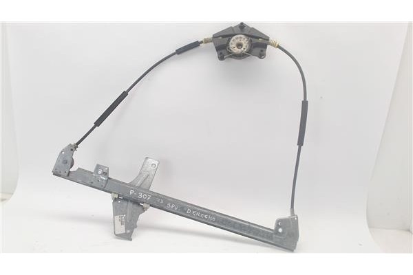 Recambio de mecanismo elevalunas delantero derecho para peugeot 307 (s1) referencia OEM IAM 9222K0  