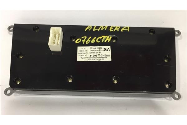 Recambio de mandos climatizador para nissan almera (n16/e) 1.5 acenta referencia OEM IAM 28395BN801 31205750H 