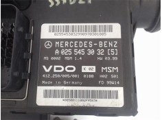 Recambio de centralita para mercedes-benz clase a (bm 168) 1.6 160 (168.033) referencia OEM IAM A02554530325 412250005001 