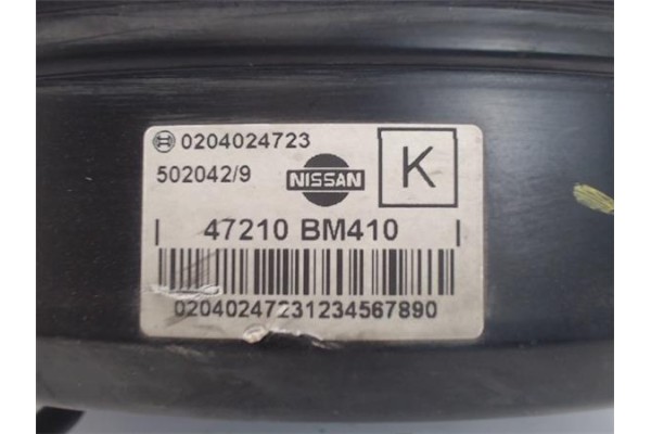 Recambio de servofreno para nissan almera (n16/e) 1.5 line up referencia OEM IAM 47210BM410 0204024723 