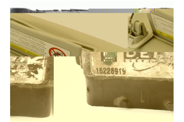 Recambio de parasol derecho para saab 9-3 berlina 1.9 tid referencia OEM IAM 12758499  