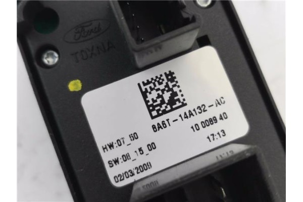 Recambio de mando elevalunas delantero izquierdo para ford fiesta vi 1.4 tdci referencia OEM IAM 8A6T14A132AC  