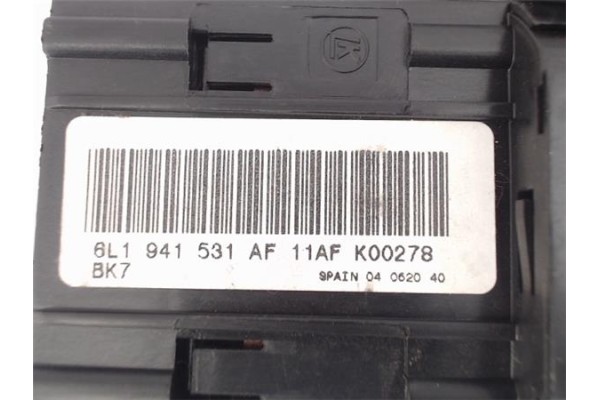 Recambio de mando de luces para seat ibiza (6l1) referencia OEM IAM (6L1941531AF)  